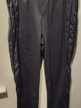 tek gear Men's Black Athletic Track Pants with Side Panels